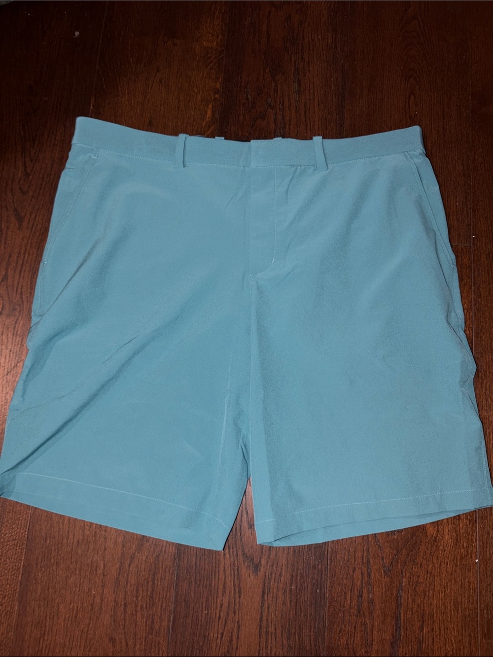 Nike Men's Dri fit Teal Flat-Front Golf Shorts 40 w. NEW NWT
